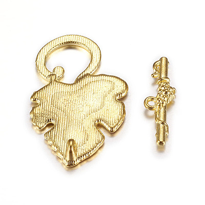 Alloy Toggle Clasps LS-PALLOY-A20005-G-LF-1