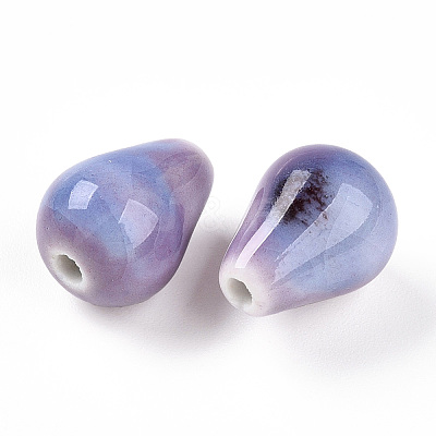 Handmade Porcelain Beads PORC-N008-05G-1