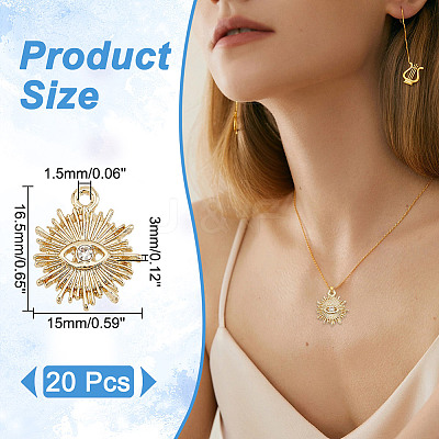 20Pcs Alloy Pendants FIND-AR0004-32-1