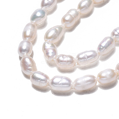 Natural Cultured Freshwater Pearl Beads Strands X1-PEAR-N012-03D-1