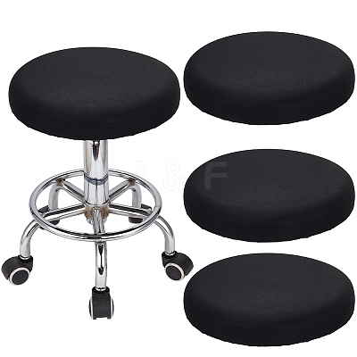 4Pcs Polyester Round Stool Cover AJEW-GF0013-06A-01-1