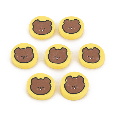 Handmade Polymer Clay Cabochons CLAY-N006-134-1