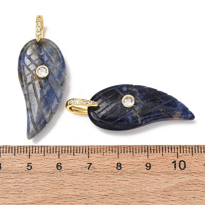Natural & Synthetic Mixed Stone Pendants GG-CBA51ED-02G-1