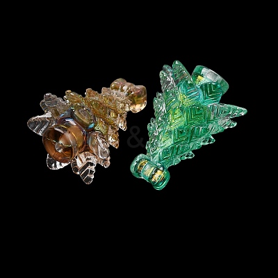 Gradient Color Transparent Resin Beads RESI-K033-05-1