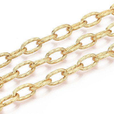Brass Cable Chains CHC-T018-42G-1