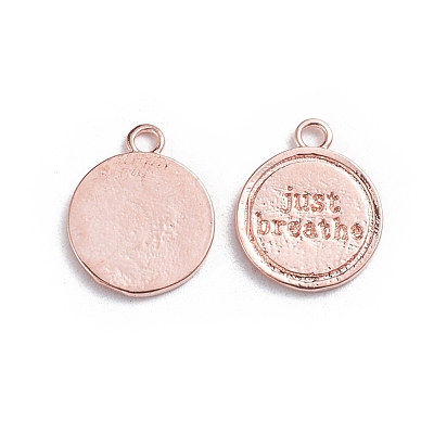 Brass Charms KK-F812-20RG-1