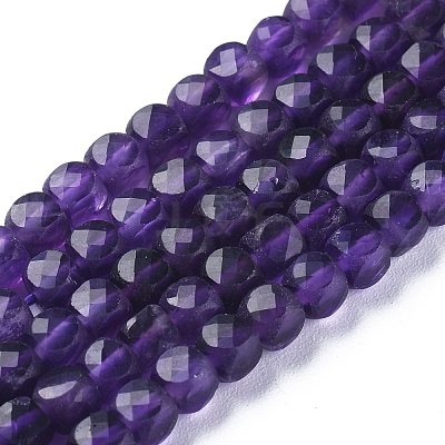 Natural Amethyst Beads Strands G-E560-A17-1