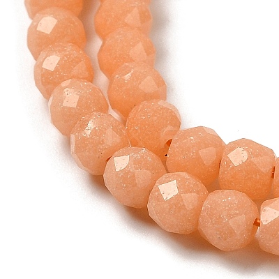 Synthetic Luminous Stone Beads Strands G-C086-01B-11-1