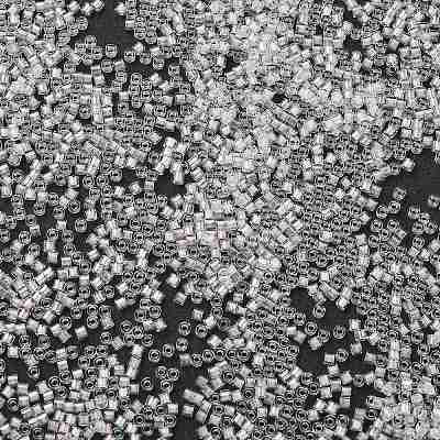 Transparent Inside Colours Glass Seed Beads SEED-H003-04A-1