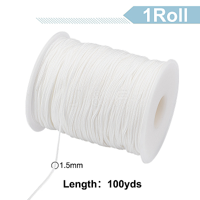 1Roll Nylon Braided Cord NWIR-UN0001-08B-1