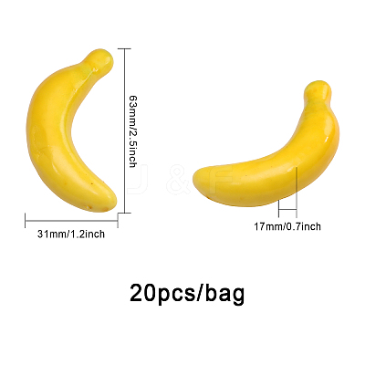 Mini Foam Simulation Fruit AJEW-WH0033-48A-1