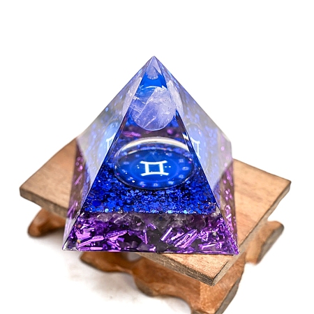 Constellation Orgonite Pyramid Resin Energy Generators PW-WG5E2FD-09-1