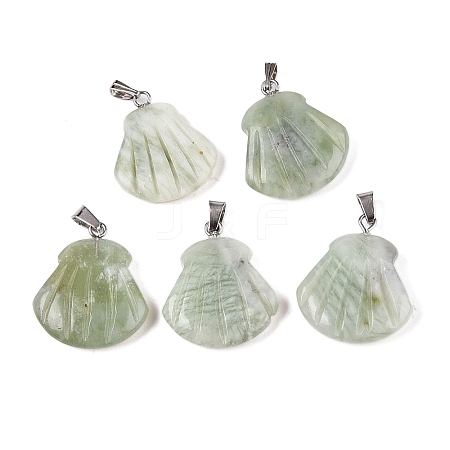 Natural New Jade Pendants G-T138-208D-1