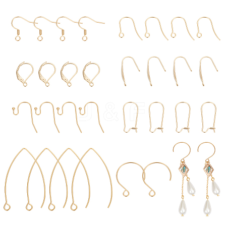 304 Stainless Steel Earring Hooks STAS-UN0001-34G-1