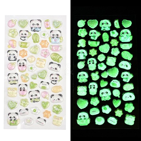 Epoxy Resin 3D Puffy Stickers DIY-G122-01J-1