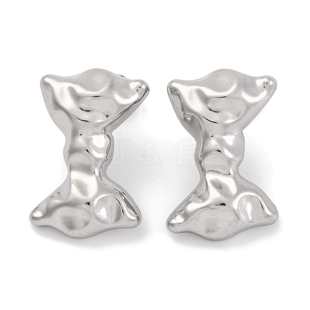 Non-Tarnish 304 Stainless Steel Stud Earrings EJEW-H013-28P-1