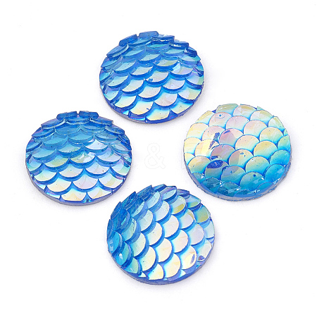 Resin Cabochons CRES-Q191-HA023-1-1