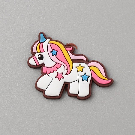 PVC Plastic Cabochons SIL-WH0019-16L-1