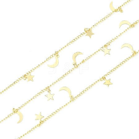 Handmade Brass Curb Chains CHC-CJ0001-37-1