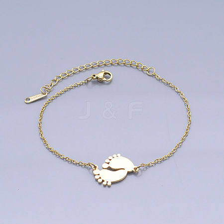 Jewelry 201 Stainless Steel Link Bracelets LS-BJEW-T011-JN505-2-1
