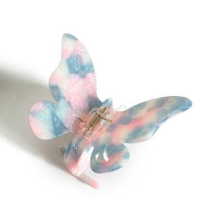 Butterfly Cellulose Acetate Claw Hair Clips PW-WG076F0-03-1