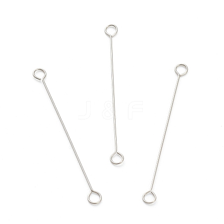 Non-Tarnish 316 Surgical Stainless Steel Eye Pins X-STAS-P277-A04-P-1