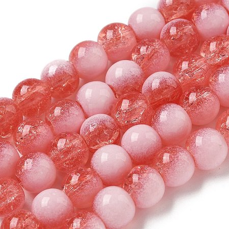 Crackle Glass Beads X1-GLAA-U001-8mm-13-1