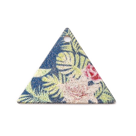 Geometric Alloy Sheet Printed Pendant Earrings Accessories LS-PALLOY-E139-01G-07-1