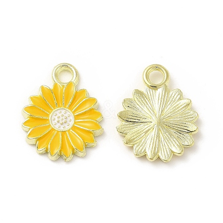 Alloy Enamel Charms FIND-H035-01A-LG-1