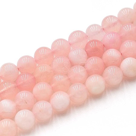 Natural Quartz Beads Strands G-N355-8mm-56-1