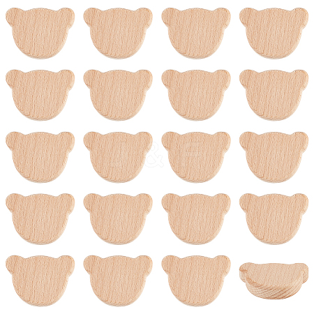 1 Set Unfinished Wooden Chips WOOD-OC0003-98A-1