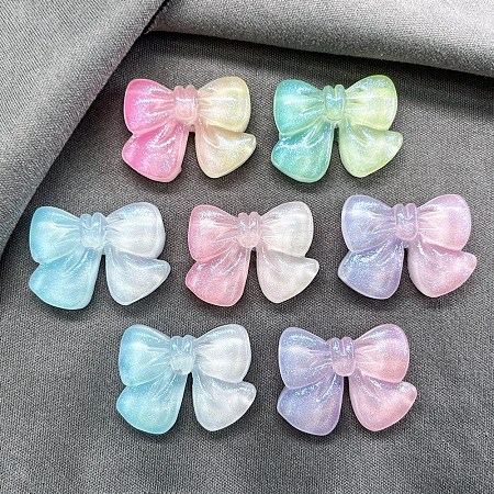 Transparent Resin Cabochons RESI-F056-02-1
