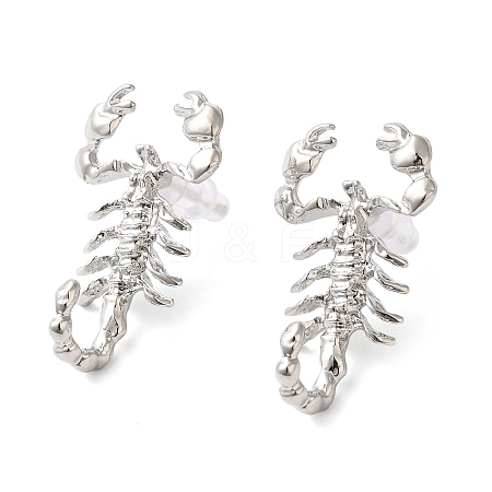 Alloy Ear Studs EJEW-U002-06S-1