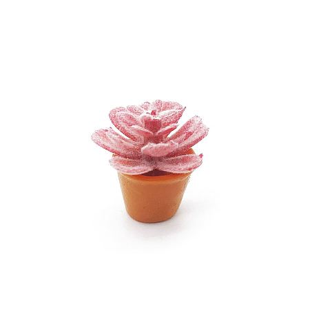 Mini Resin Artificial Succulent Plant Ornaments MIMO-PW0001-191J-1