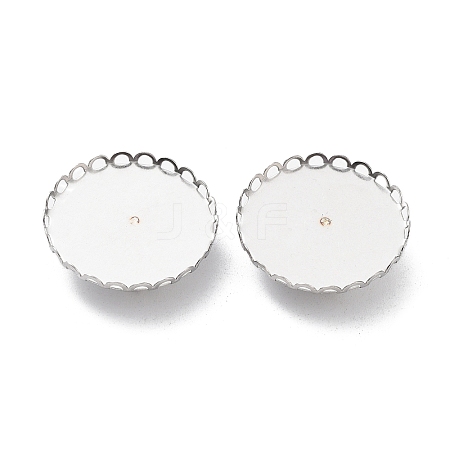 Non-Tarnish 304 Stainless Steel Brooch Base Settings LS-FIND-D035-03E-P-1