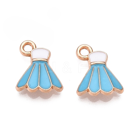 Alloy Enamel Charms ENAM-T020-57B-1