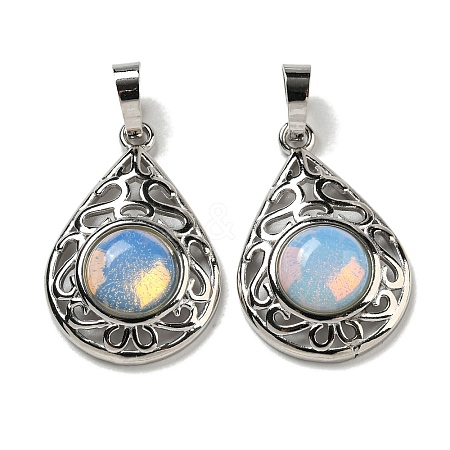 Opalite Pendants G-Q158-05P-06-1