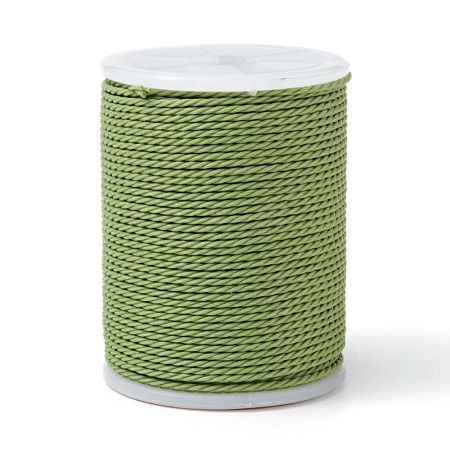 Round Waxed Polyester Cord YC-G006-01-1.0mm-29-1