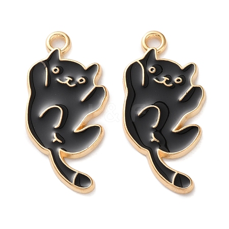 Alloy Enamel Pendants ENAM-Z022-02F-1