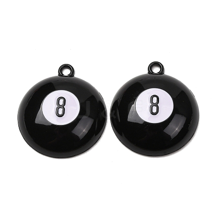 Baking Paint Alloy Pendants AL-CBAFE77-02A-07-1
