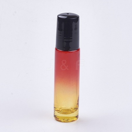 10ml Glass Gradient Color Essential Oil Empty Roller Ball Bottles X-MRMJ-WH0011-B07-10ml-1