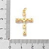 Brass Micro Pave Cubic Zirconia Pendants KK-M305-01G-03-2