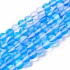 Synthetic Moonstone Beads Strands G-E573-01B-19-1