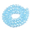 Electroplate Glass Beads Strands LS-EGLA-A044-J8mm-B04-3