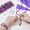Imitate Austrian Crystal Bicone Glass & Mixed Glass Beads Findings Kits GLAA-GA0002-33-3