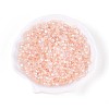 Transparent Spray Painted Glass Beads X1-EGLA-N018-4mm-08-1