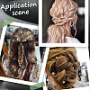 60Pcs 3 Styles Spiral Hair Pin Coil Iron Hair Accessories OHAR-SP0001-10B-6