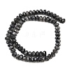 Natural Larvikite Beads Strands G-C259-A45-5x8mm-3