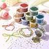 200G Glass Seed Beads SEED-YW0002-85C-6