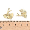 Brass Micro Pave Cubic Zirconia Pendants KK-L260-16G-3